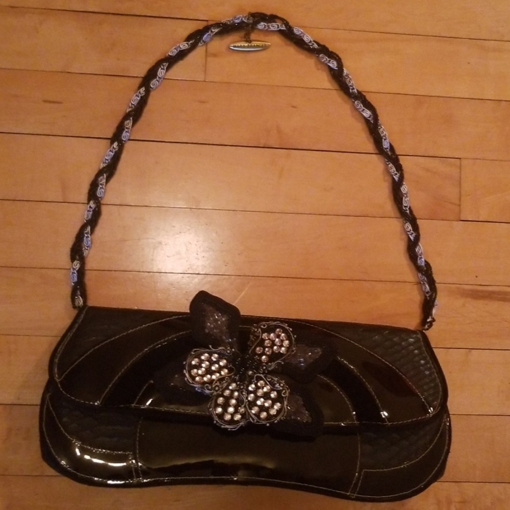 Mary Frances clutch w/ strap
